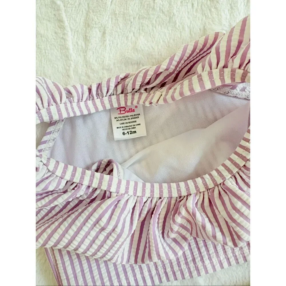 Ruffle Butts Baby Bathing Suit Size 6-12 Months
